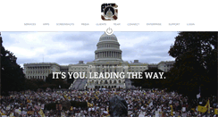 Desktop Screenshot of congressinyourpocket.com