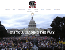 Tablet Screenshot of congressinyourpocket.com